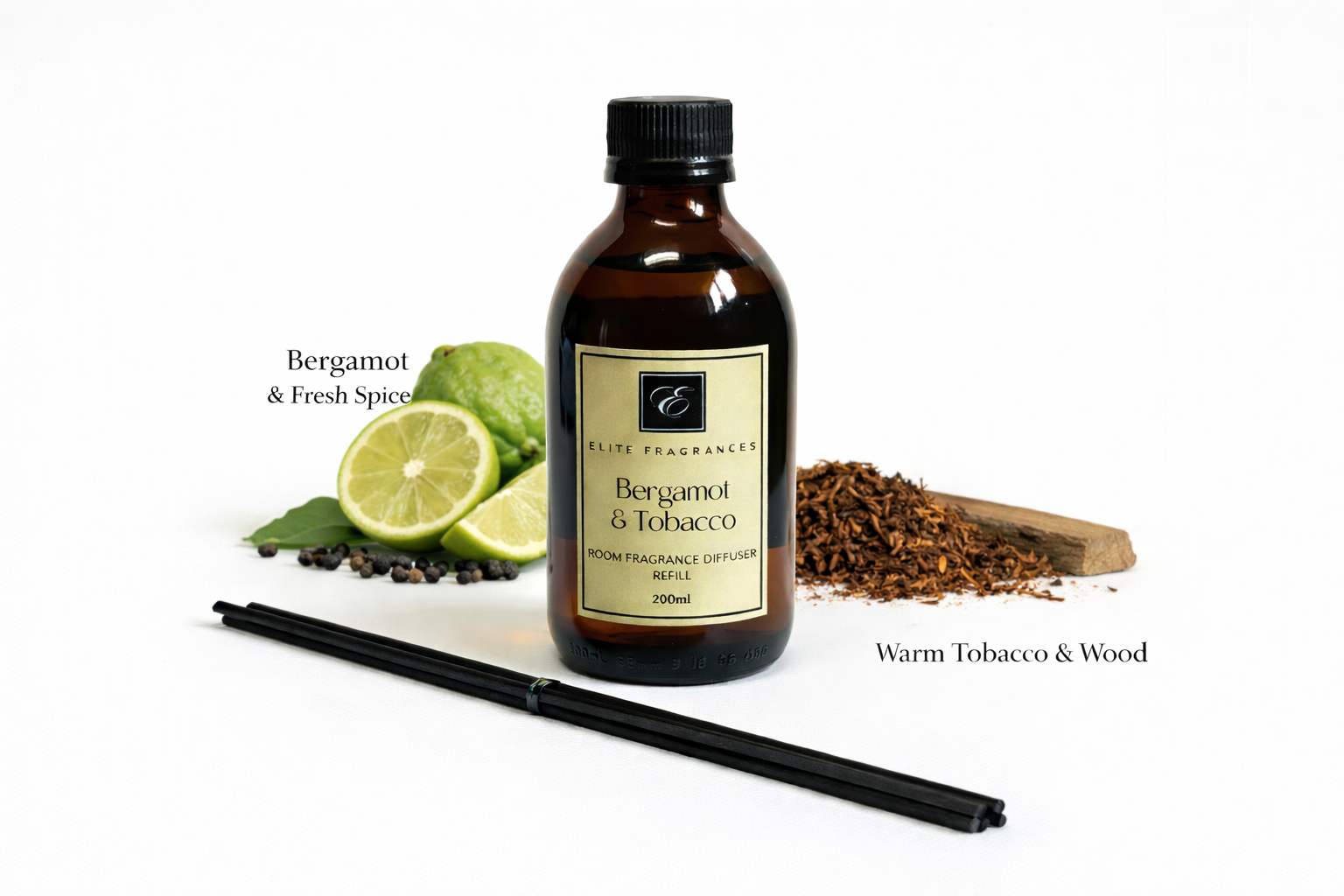Bergamot & Tobacco + Reeds