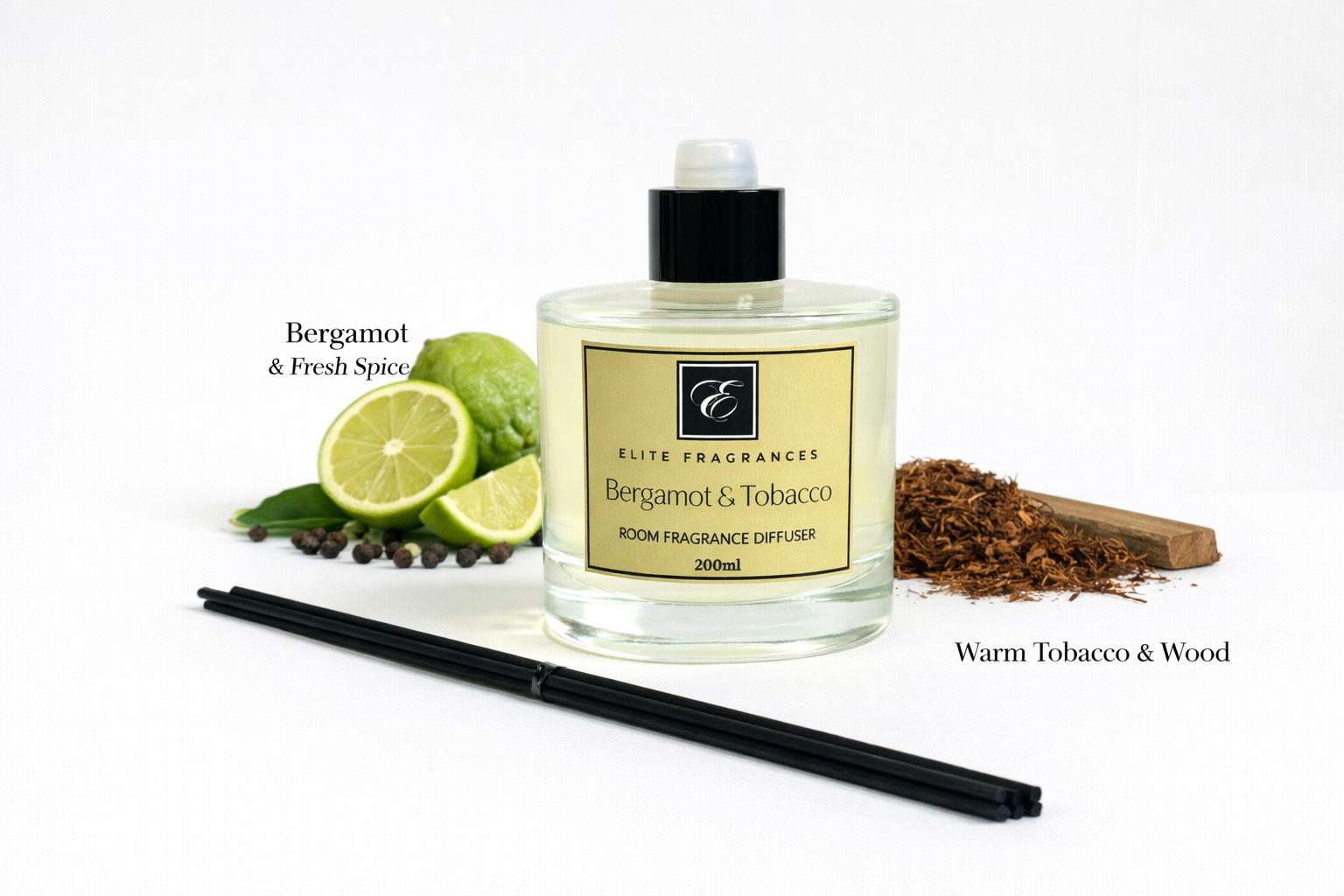 Bergamot & Tobacco + Reeds